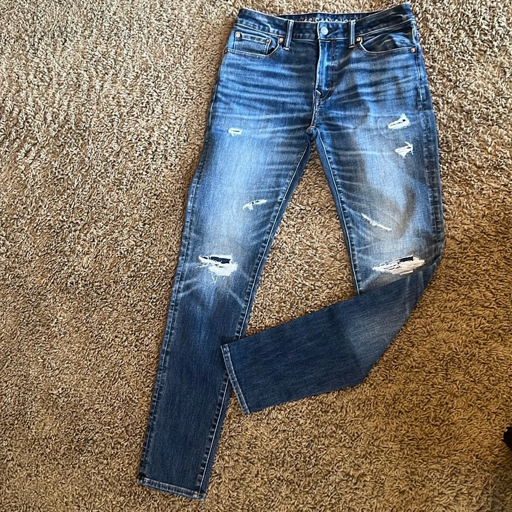 American Eagle 🦅 Air Flex + Athletic Slim Jeans!